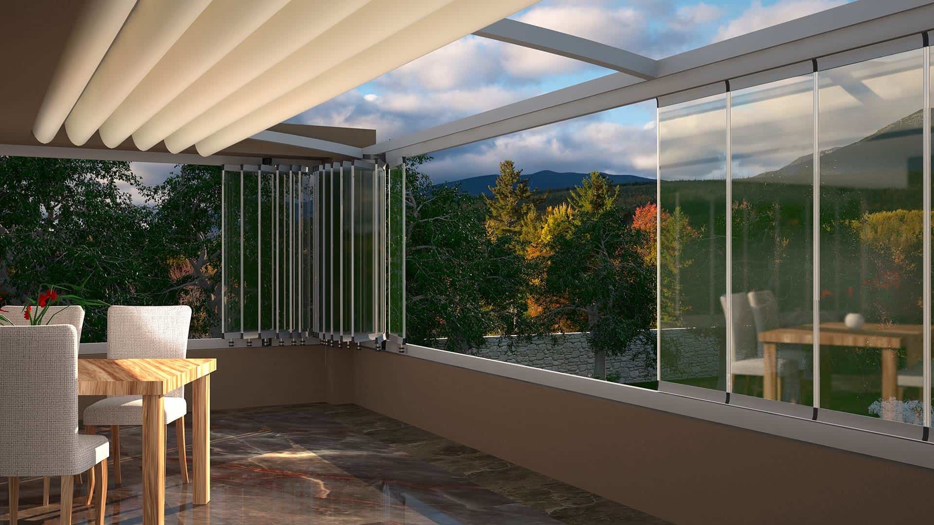 Cam Balkon Sistemleri ile Dört Mevsim Konforlu Yaşam Alanları Oluşturun